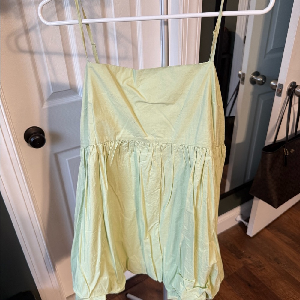 American Eagle Outfitters Light Green Mini Dress